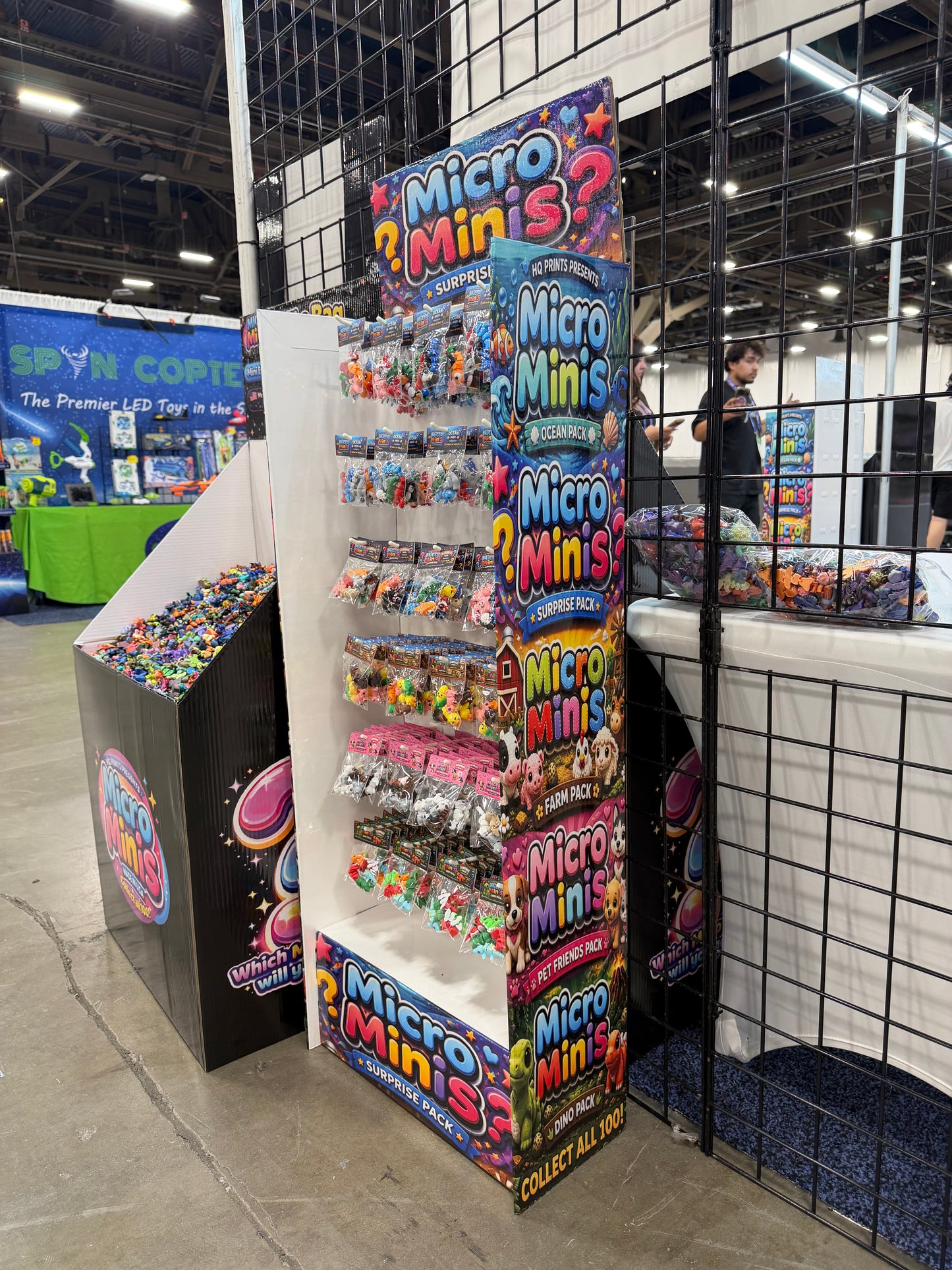 Micro Mini Surprise Bags Shelf Display