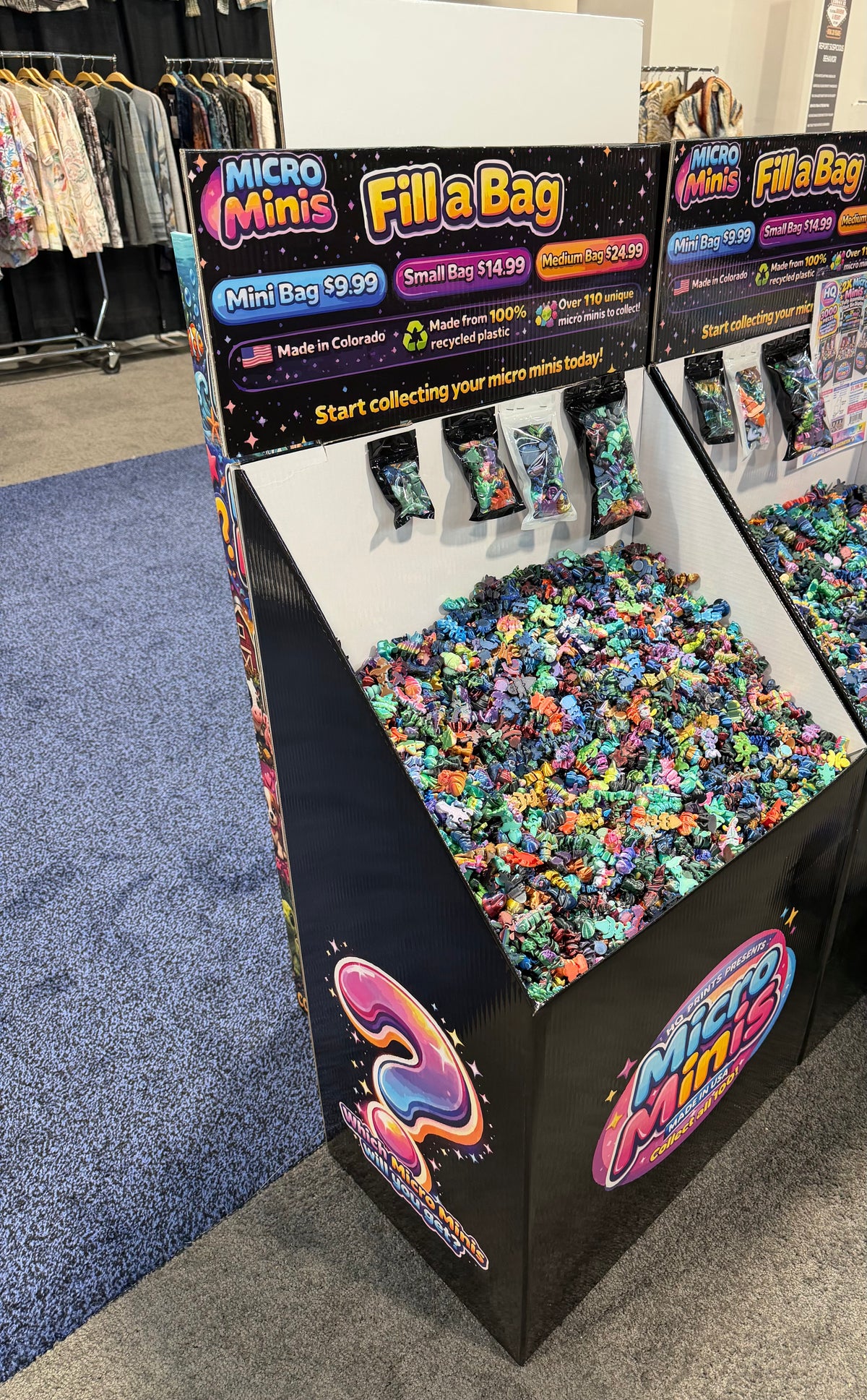Micro Mini Bin Full Display
