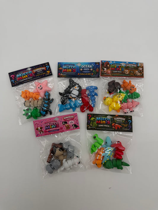 Multi Micro Mini Surprise Pack Bags
