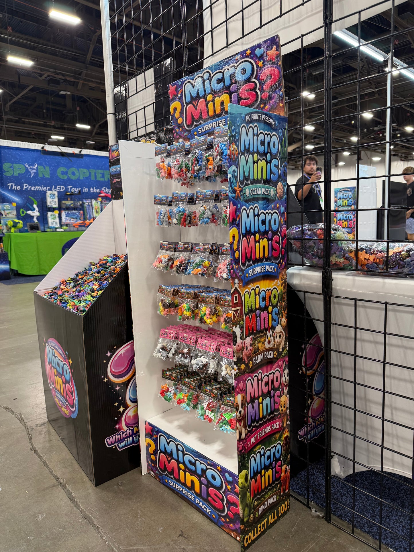 Micro Mini Surprise Bags Shelf Display