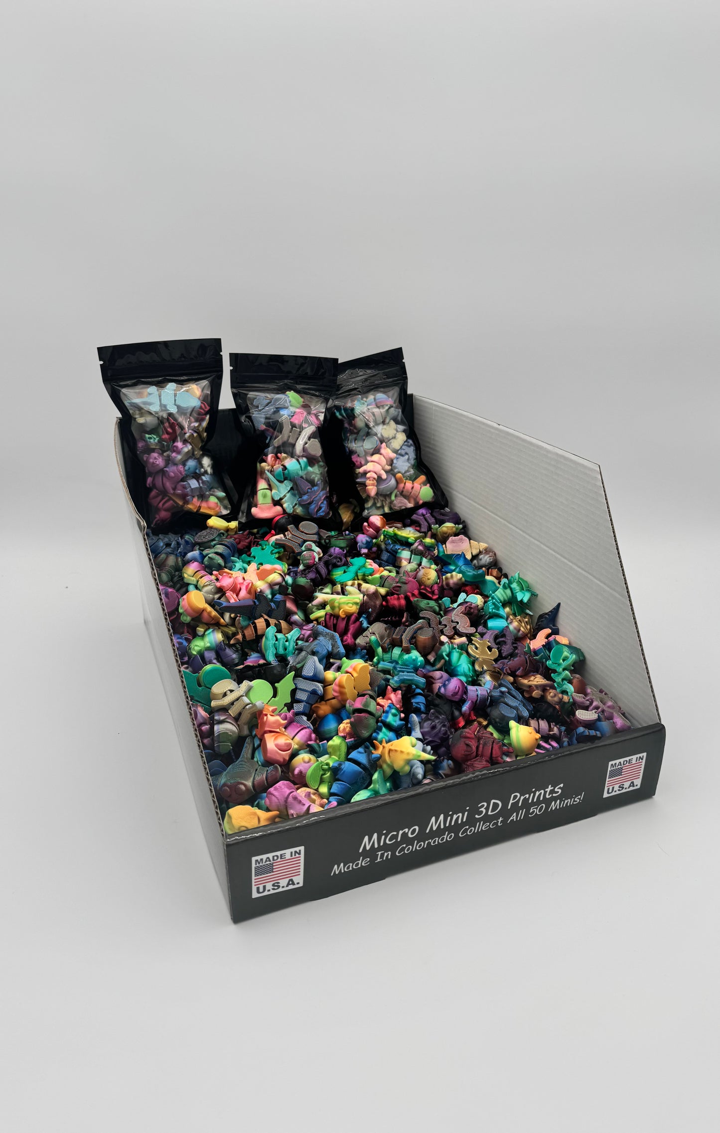 Micro Mini Countertop Bin Full Display