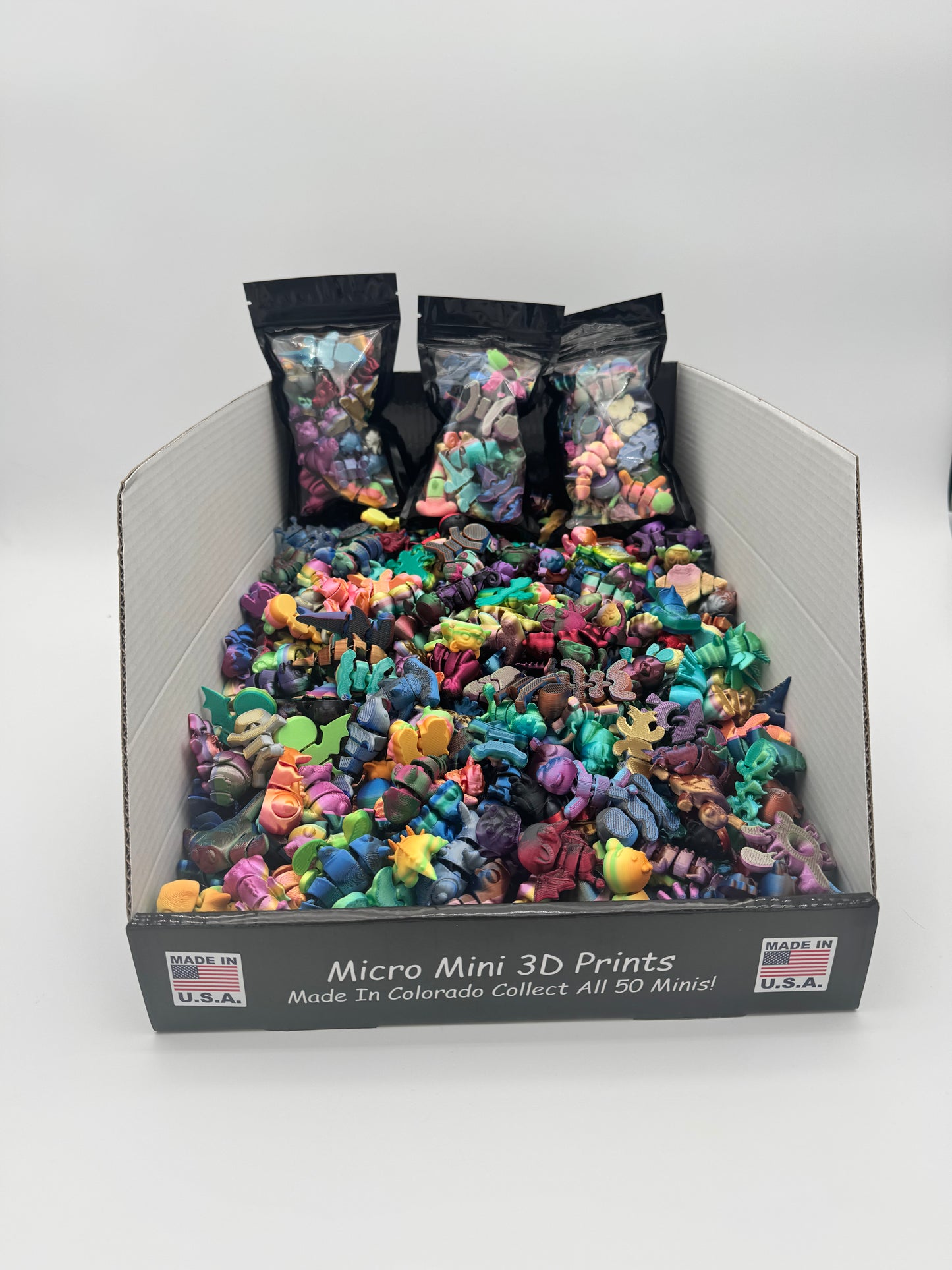 Micro Mini Countertop Bin Full Display